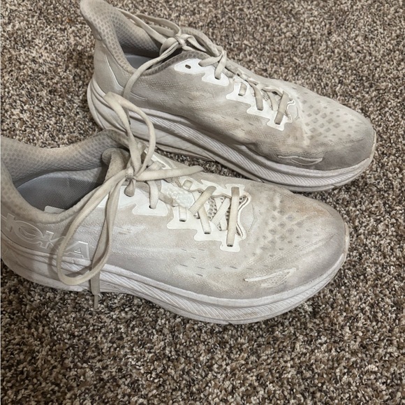 Hoka white Athletic Shoes - Picture 1 of 2